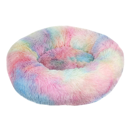 Relaxing Donut Long Hair Bed